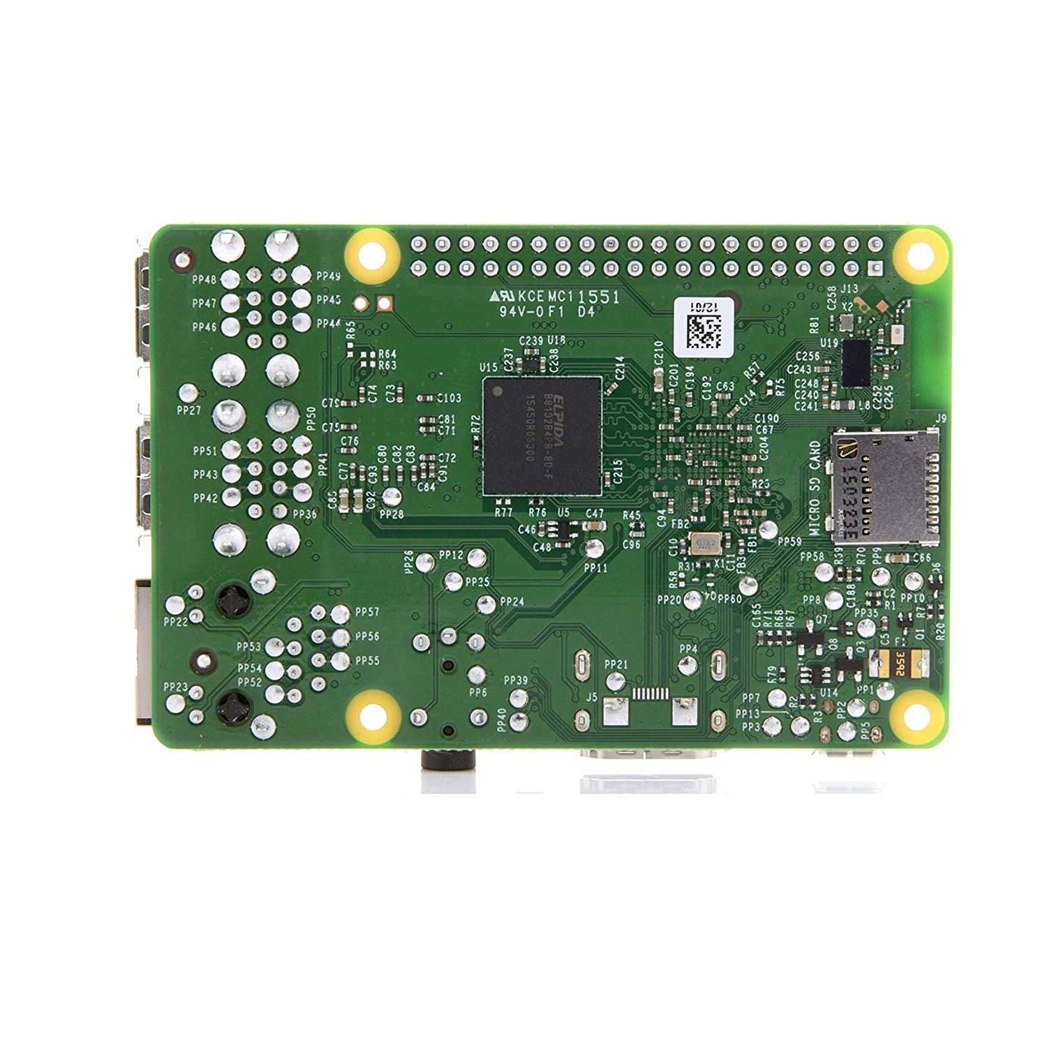 Raspberry Pi 3 Model B SBC Board (RASPBERRYPI3-MODB-1GB) | Pibox India ...
